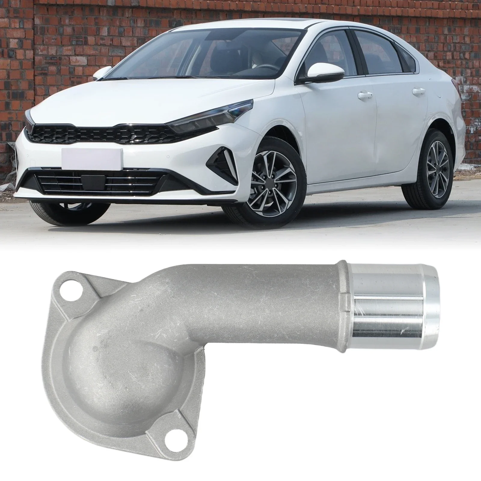 

Прямая замена охлаждения двигателя для ремонта двигателя, цельный термостат двигателя автомобиля, детали охлаждающей жидкости, металлическая конструкция