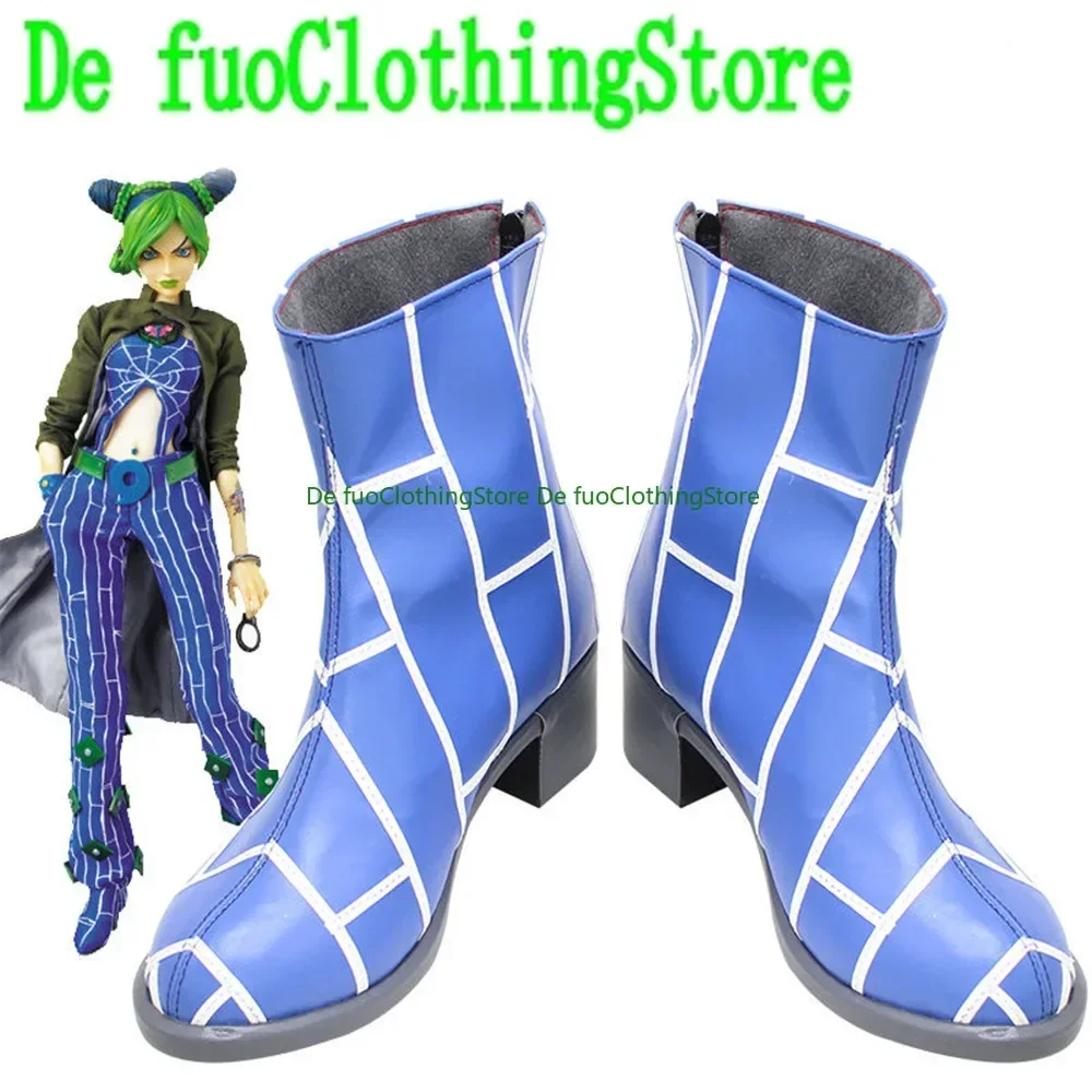 

DefuoClothing Shoes Store Cosplay Shoes Bizarre Adventure Jolyne Cujoh Jolyne Kujo Boots Props Game Anime Halloween
