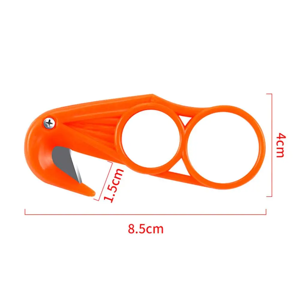 3Pcs Fish Belly Knife Mini Portable Fishing Cutter Plastic Multi-Function Tools