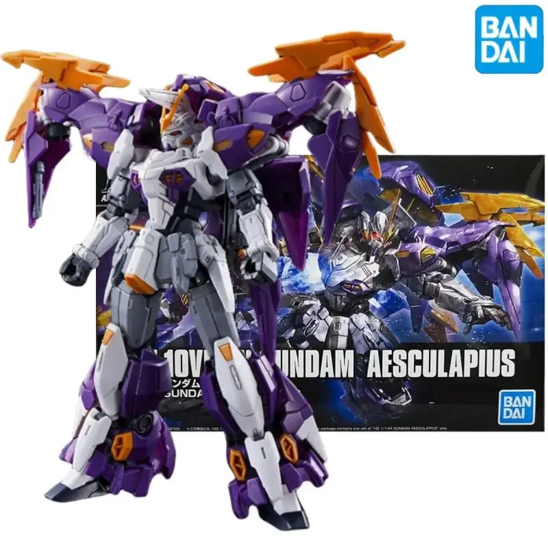 Original Genuine HG 1/144 OZ-10vmsx Gundam Aesculapius PB Limited Bandai Anime Model Toys Action Figure Gifts Collectible Boys