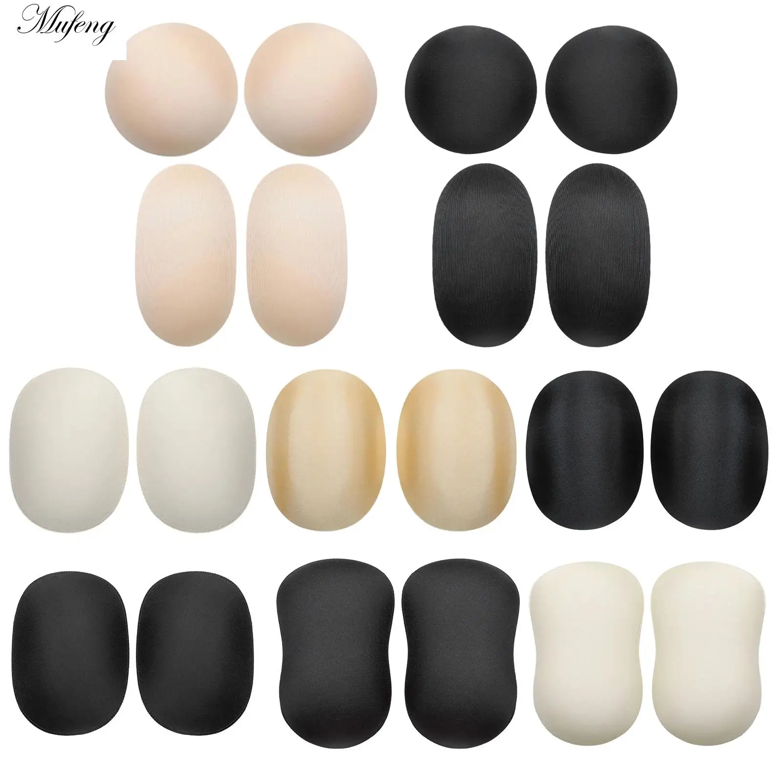 1 Pair Buttocks Enhancers Inserts Sponge Pad Crossdressing Hip Pads Shapewear Foam Pad Postpartum Body Sculpting Pants Inserts