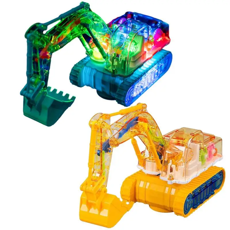 Excavator Toys For Boys Electric Outdoor Excavator Toy For Excavating Mini Kids Excavator Toy Mechanical Sand Excavator Digger