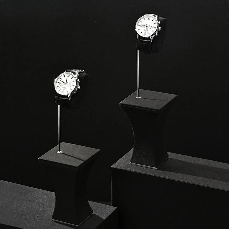 High-end Microfiber Watch Stand, Creative Wristwatch Storage Holder, Bracelet Jewelry Display Props