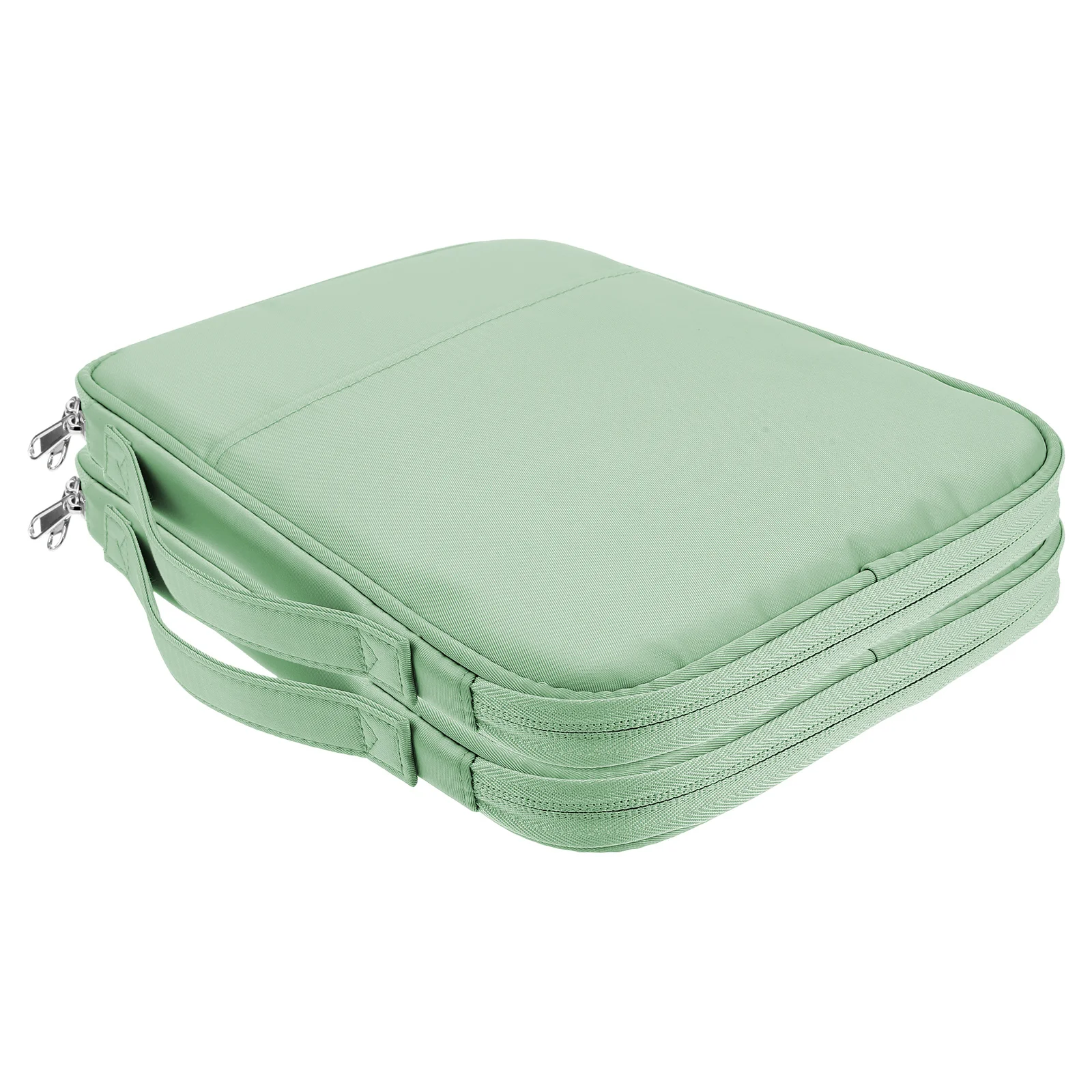 

2Pcs Tablet Storage Pouch Polyester Sleeve Case Thickened Back Business Travel Organizer Bag for Tablet Cable Accessories