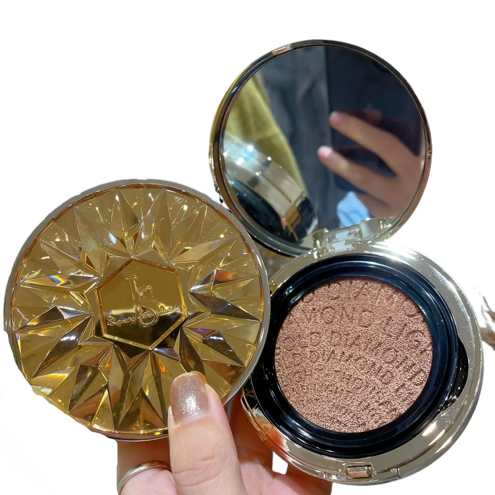 

~Drilling Zhuoyan Air Cushion Powder Foundation BB Cream Concealer Oil Control Увлажняющий три в одном Осветляющий тон кожи