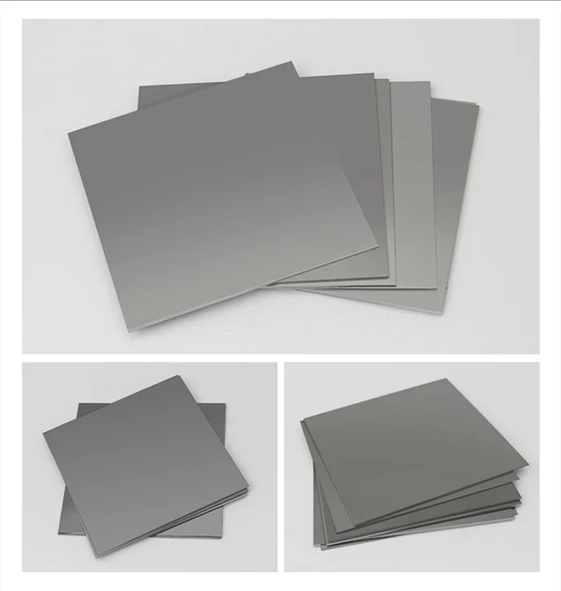High Pure Zn≥99.995% Zinc sheet thickness 0.02mm - 5mm Zn Metal plate For science laboratory chemical