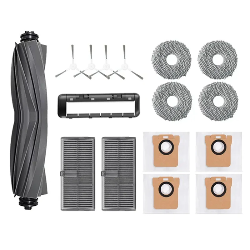 Robô Aspirador para Xiaomi Mijia, Escova Lateral Principal, Filtro Hepa, Mop Pano, Sacos De Pó, Peças De Reposição, M30S, D103CN