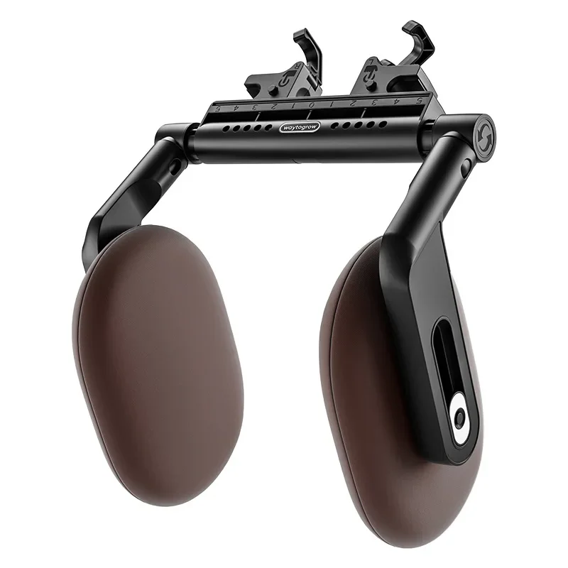 

Adjustable Car Neck Pillow for Kids Slow Rebound Memory Foam Side Sleeping Headrest with One-Click Installation for Comfortable