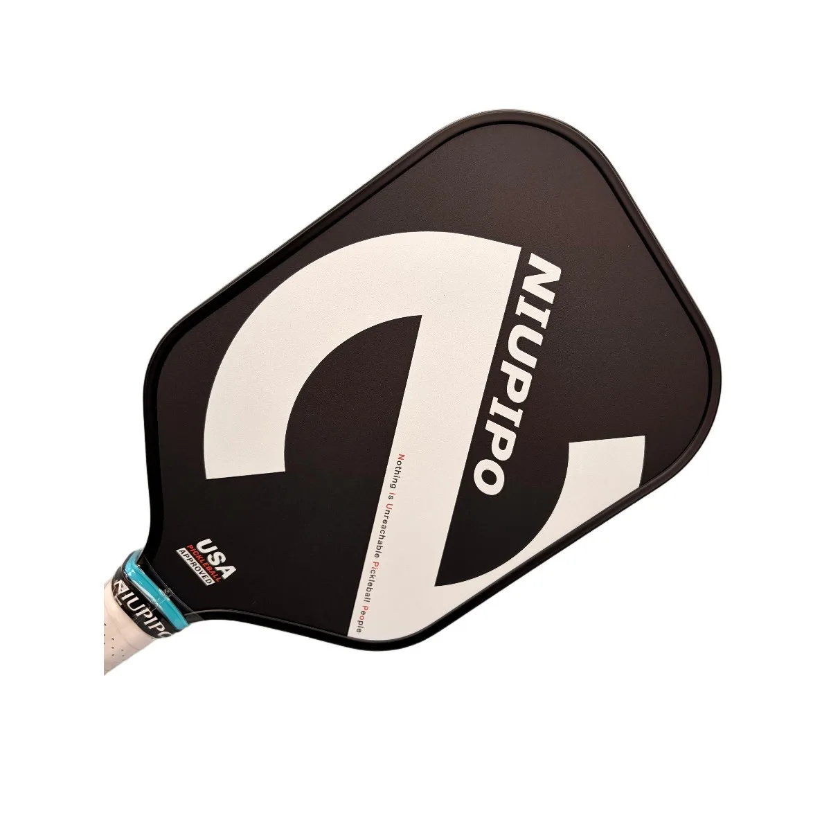 NIUPIPO Pickleball Paddle Carbon Fiber Surface Polypropylene Honeycomb Core Lightweight Pickle Ball Racket