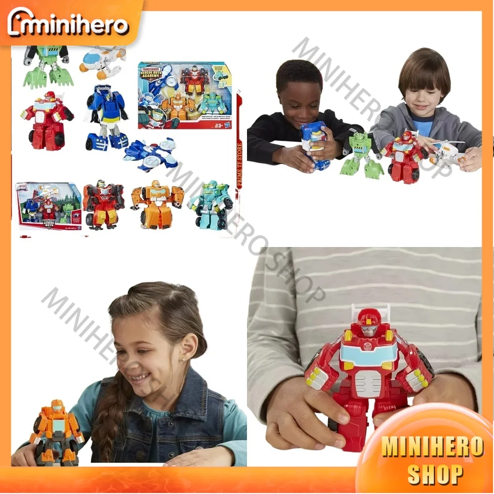 

In Stock Original Hasbro Transformers Rescue Bots Academy Playskool Heroes Super Action Figure Articulated Collectible Model
