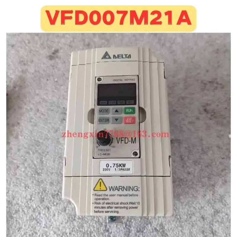 Second-hand Frequency Converter VFD007M21A Normal Function Tested OK