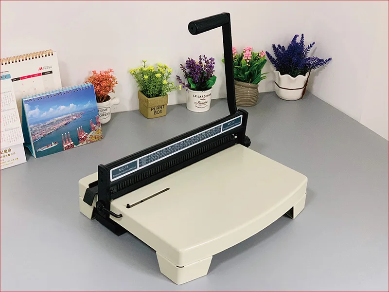 SG-MC-15 Plastic coil Manual Binding Machine