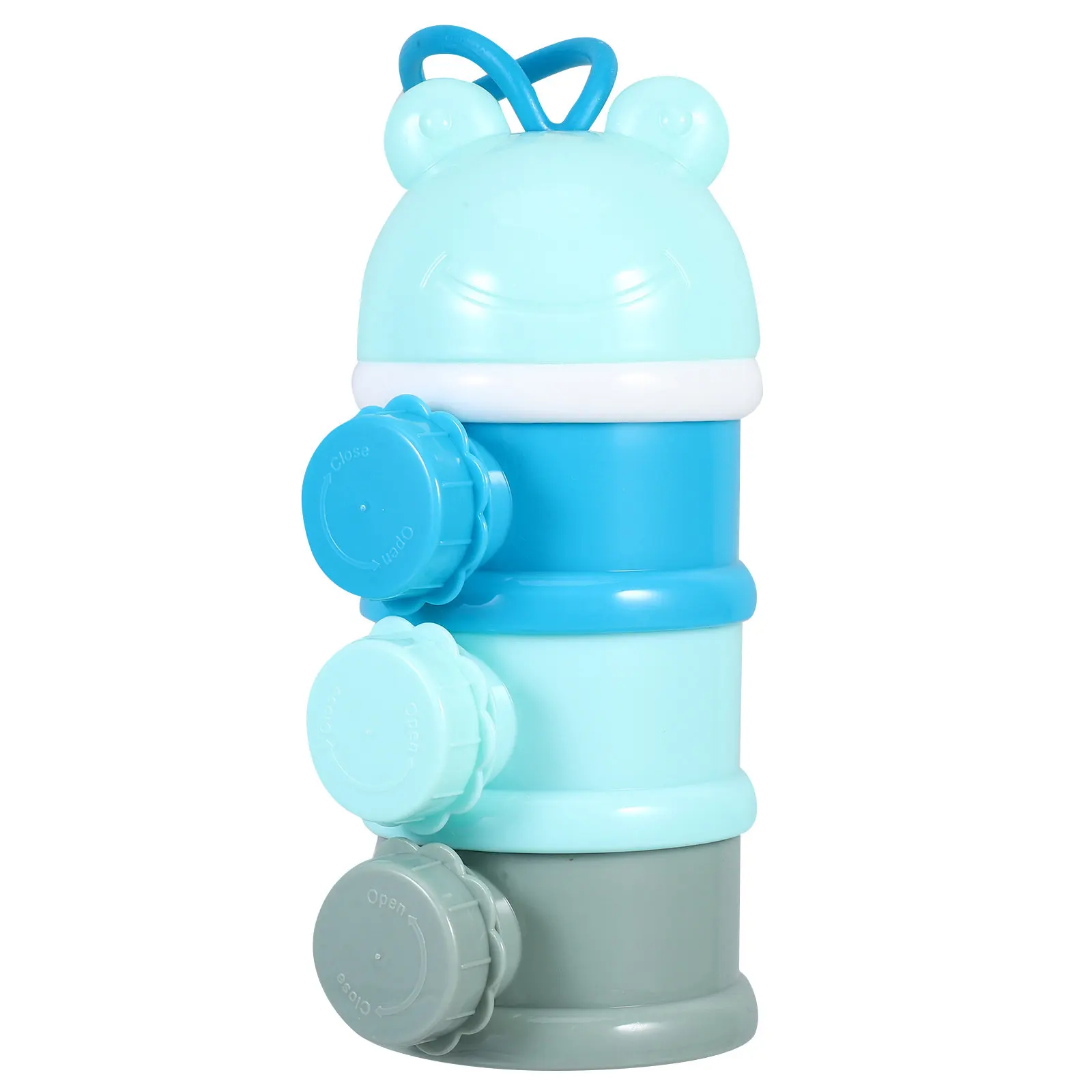 

Milk Powder Box 3 Layers Stackable Infant Portable Storage Container Leakproof Feeding Tool Snack Fruit Container Baby