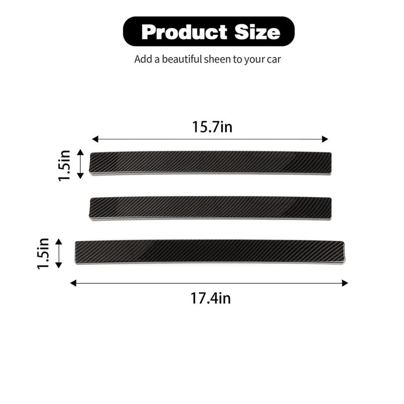

Front Center Grille Insert Cover Trim For Ford Bronco Middle Grille Insert Cover Strips Accessories-A08Q