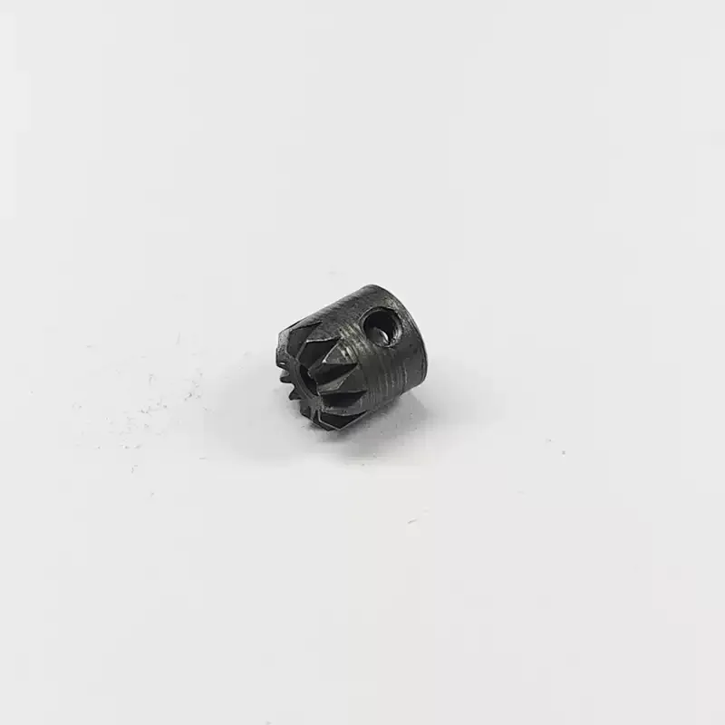 90 degree 1:1 transmission nitriding heat treatment motor umbrella gear 0.5 mold 12 tooth hole 2/3mm steel bevel gear