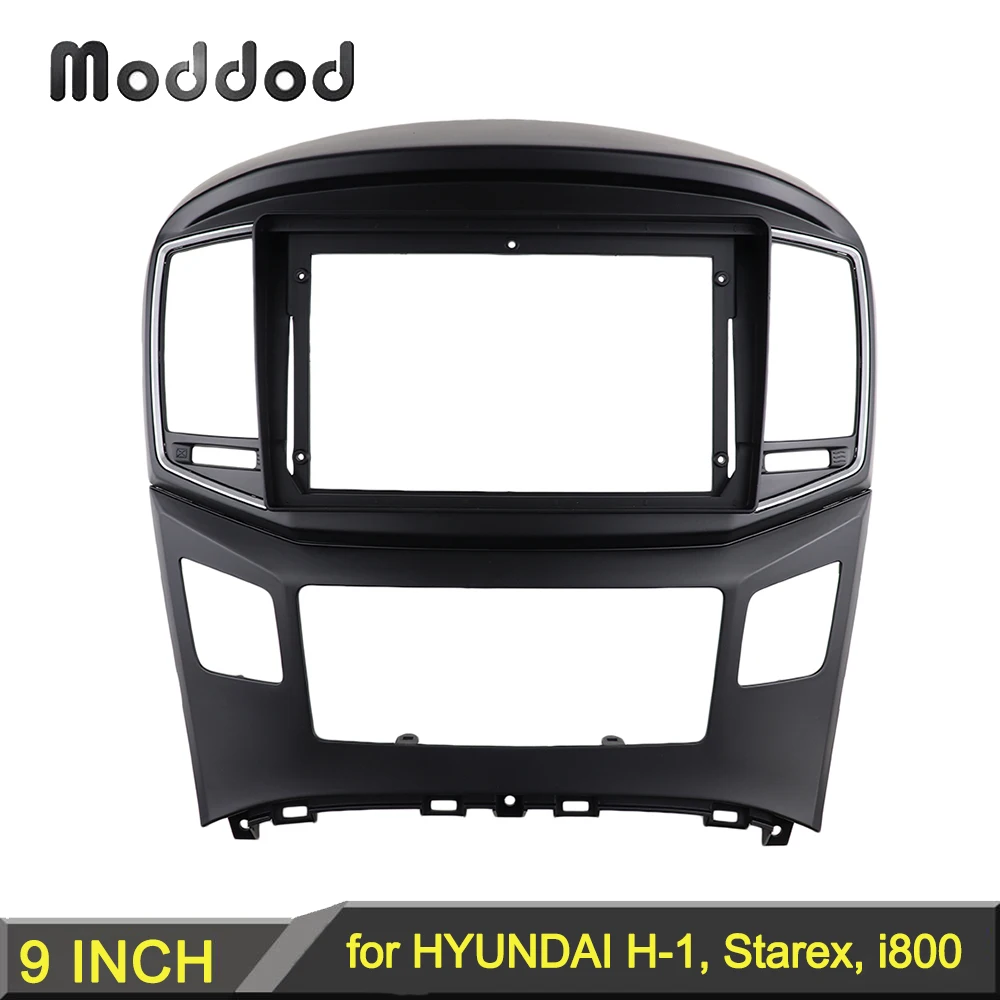 

Radio Fascia Frame for HYUNDAI H-1 Starex i800 iLoad iMax 2015+ Stereo GPS DVD Player Install Panel Surround Trim Face Plate