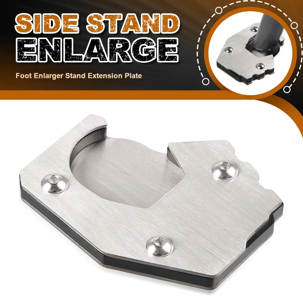 

FOR 1290 Super Adventure R 1050 / 1090Adv 1290 Super Adventure S / R Motorcycle Side Stand Enlarger Kickstand Enlarge Plate Pad