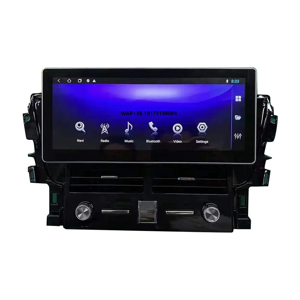 12.3 Inch Carplay for Prado 2010-2013 Android 13 Auto Wireless Car Radio Navigation Head Unit Multimedia Player