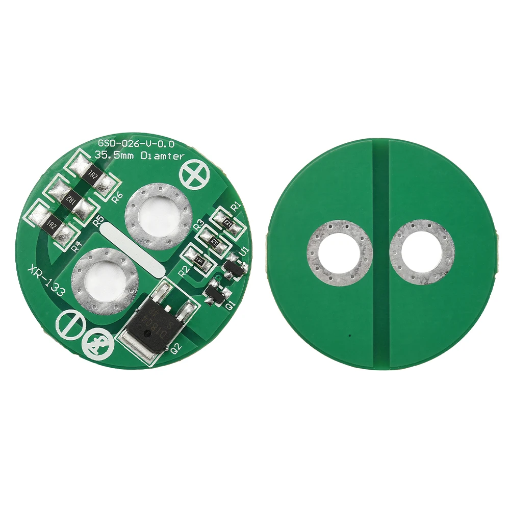 DC 2.5V Super Farad Capacitor Protection Board 35mm 600-700F Voltage Limiting Circuit Board Equalizer Board
