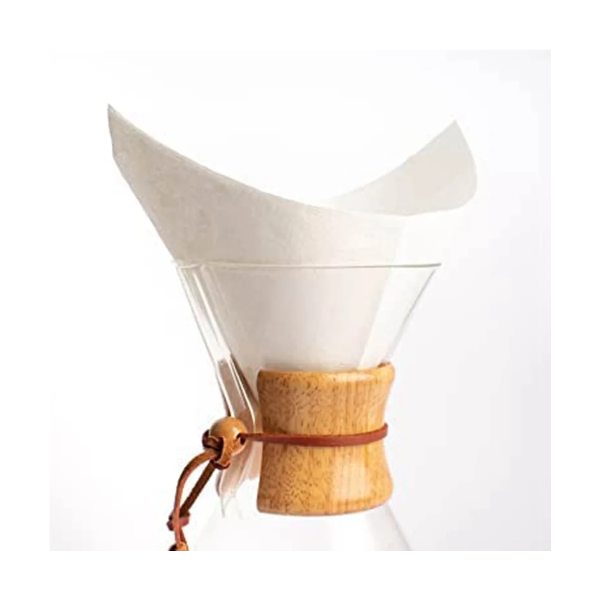 40PCS for Chemex-Compatible Bonded Coffee Filters for Chemex Coffee Maker