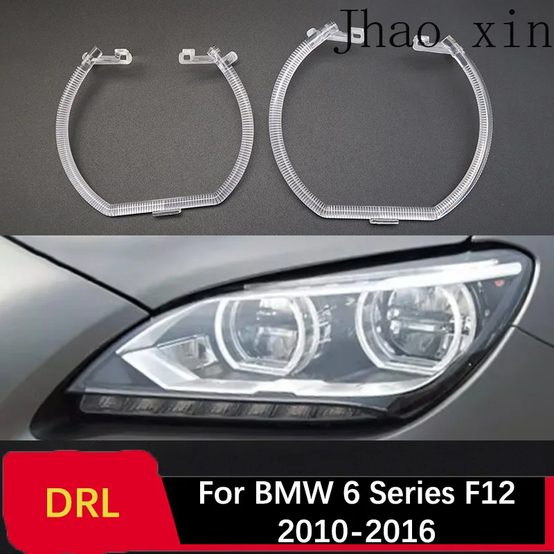 

Front Headlamp for BMW 6 Series F12 2010-2016 Car Headlight DRL Light Guide Strip Angel Eye White Light Ballast Lamp Tube Module
