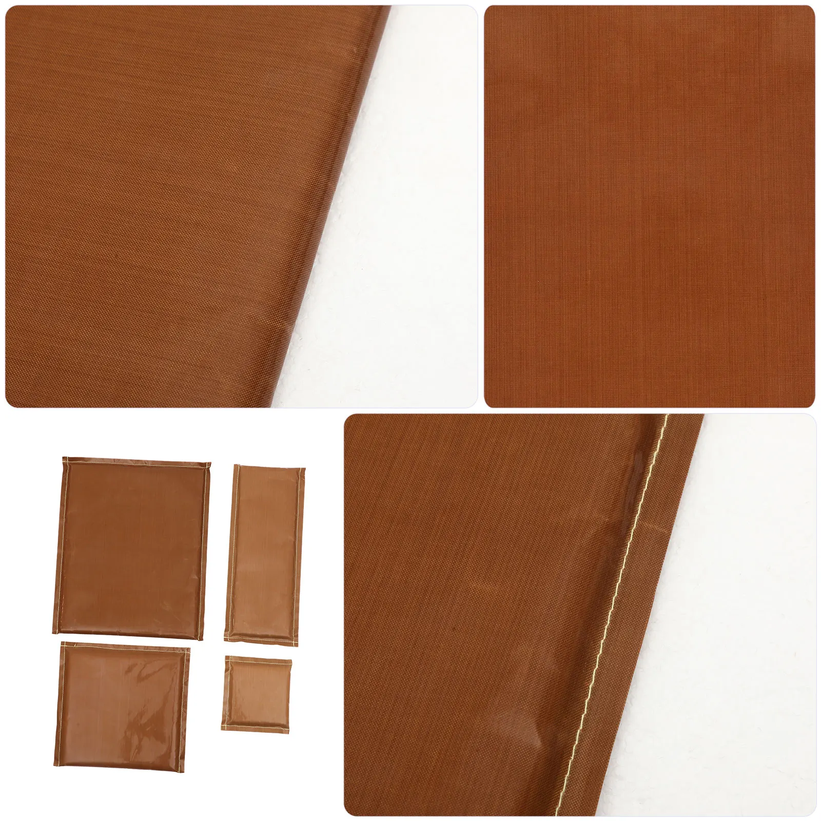 4 قطعة طقم وسادة الصحافة الحرارة مقاومة للحرارة قابلة لإعادة الاستخدام حصيرة الكي لتوزيع الضغط السلس الحرفية لتقوم بها بنفسك إمدادات الضغط الحديد