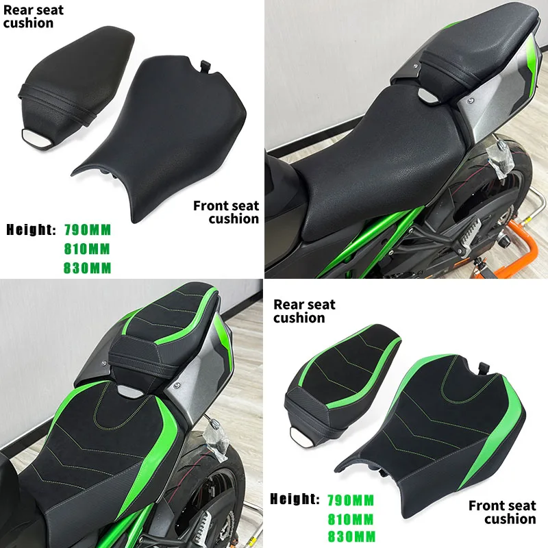 Motorrad Vordersitz- und Rücksitzpolster für Fahrer und Beifahrer, Rücksitzpolsterabdeckung für Z900 Z900 SE 2025 2026