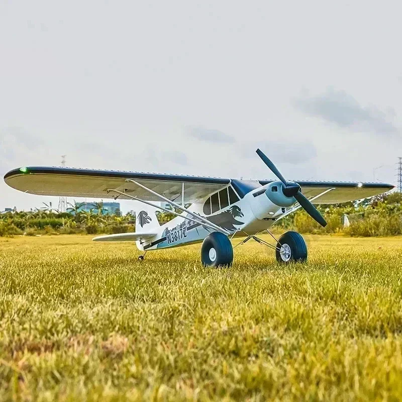 Pa-18 1300mm J3 Zdalnie sterowany model samolotu Rc Samolot Piper Super Cub Pnp Rtf Trainer Rc Samolot elektryczny Zabawka na zewnątrz Prezenty