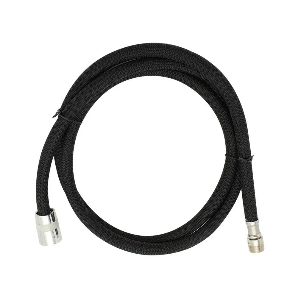 

Kitchen Spray Replacement Hose For Faucets With Pull out Spray Nylon 150cm G1/2" M15 Thread Shower Hose Black