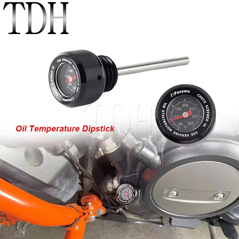 

Motorcycle Engine Oil Dipstick Temperature Meter Gauge For Harley Pan America 1250 Sportster S RH 1250S Nightster 975 RH975 21+