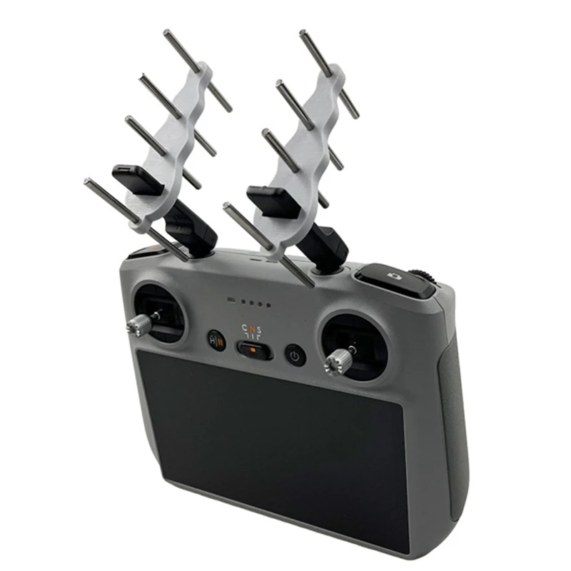 บูสเตอร์ขยายสัญญาณเสาอากาศสำหรับ DJI Air 3/Mini4pro อุปกรณ์เสริมโดรน RC2เครื่องขยายเสียงควบคุมระยะไกล