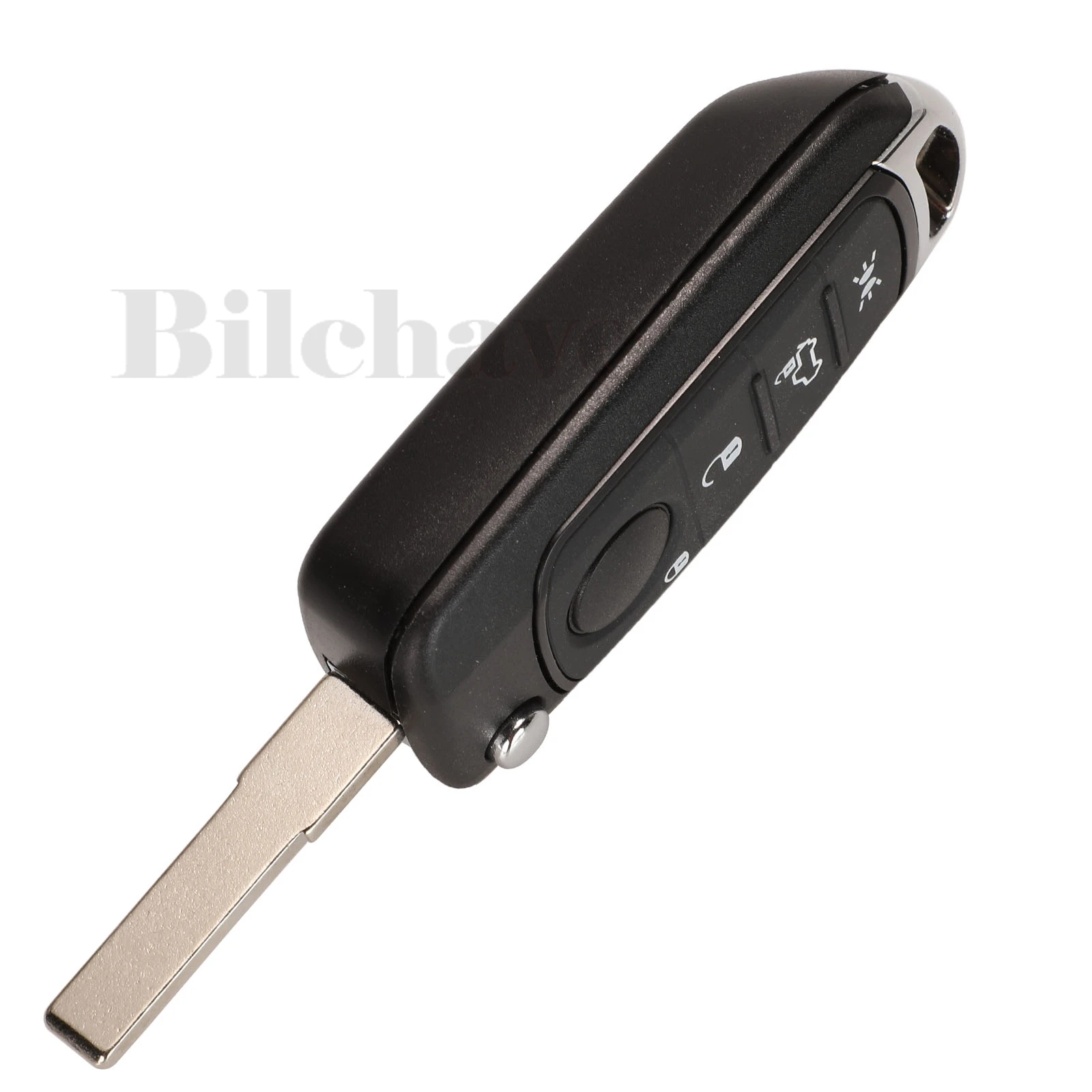 

jingyuqin 3/4 Buttons Folding Remote Car Key Shell Case Fob For Fiat Egea Tipo 500X Replacemen With Uncut Blade SIP22