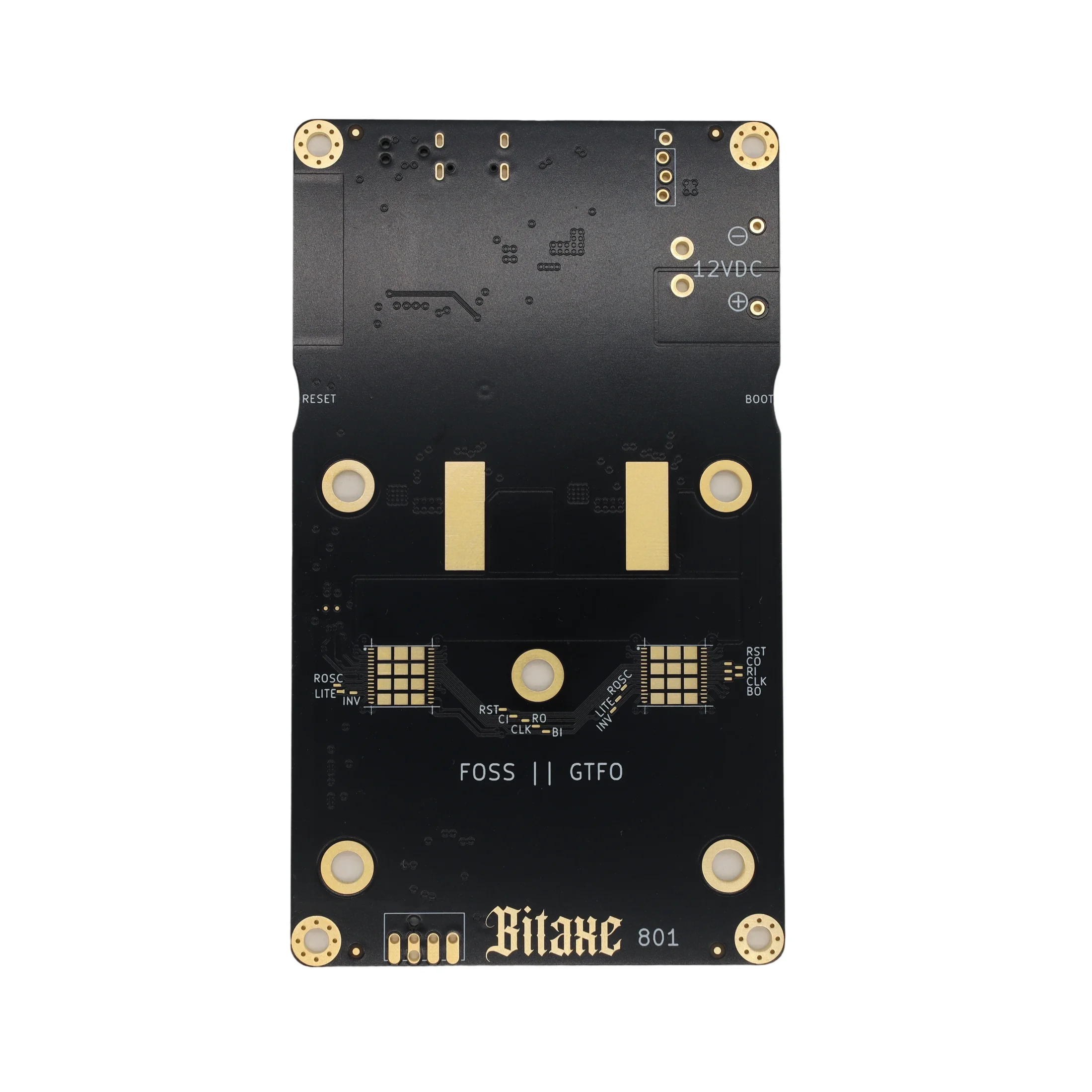 

Плата PCB с золотым покрытием для Bitaxe GT801 (открытый исходный код)