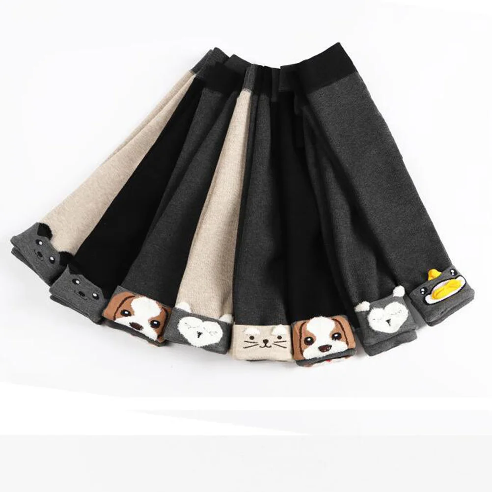 

1Pcs Toddlers Warm Pants Cartoon Cotton Autumn Winter High Elastic Soft Comfortable Kids Protective Adorable Winter Pants