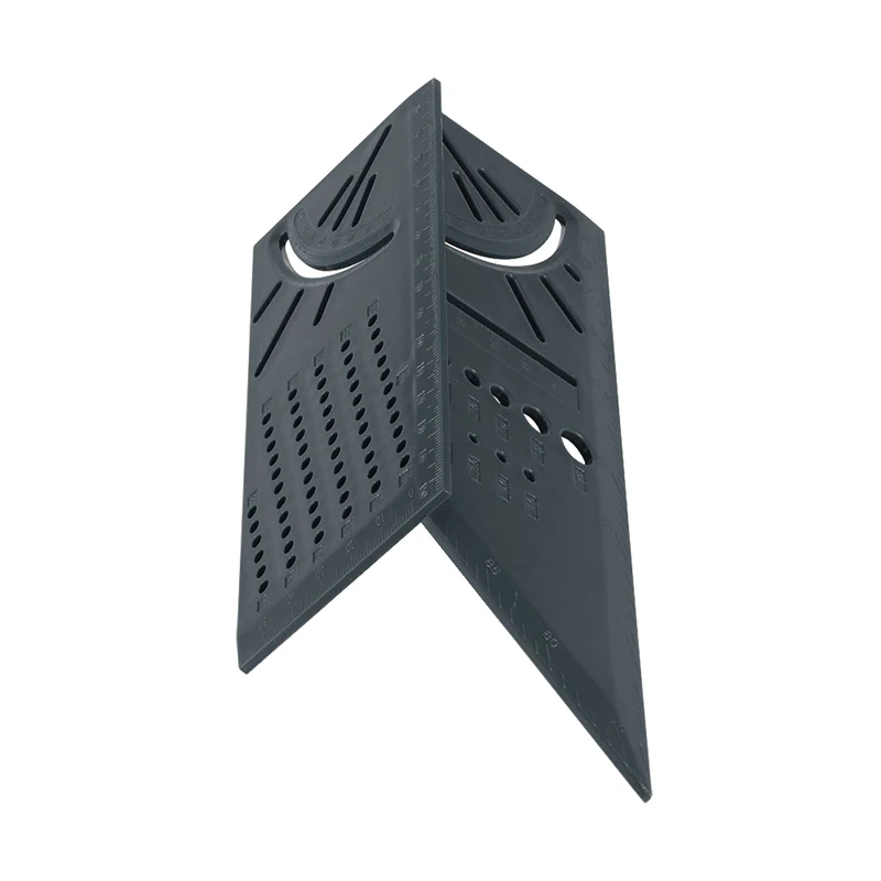 Carpenter Angle Ruler Carpentry Scribe Mark Line Gauge T-Type CrossOut Woodworking Tools Precision Measurement Manual Work Tools