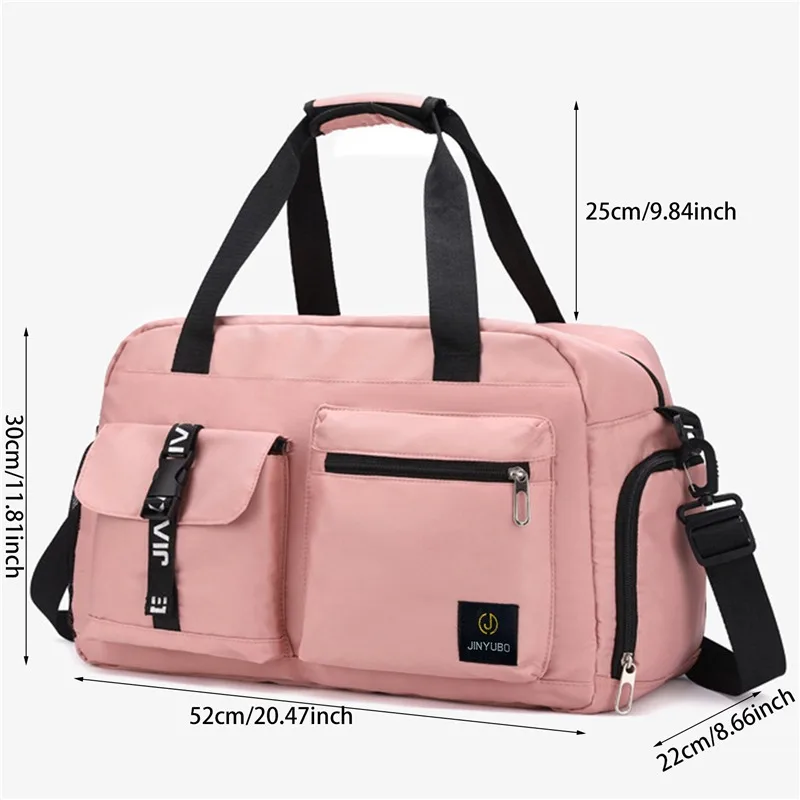 Women\'s Travel Handbag Casual Sport Bags Female 2024 Large Capacity Shoulder Crossbody Luggage Bag Multi-Function Travel Bags