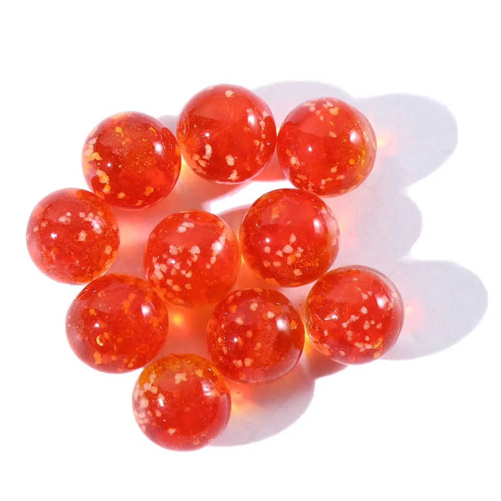 

10pcs/pack Glow in The Drak Luminous Glass Balls Non-porous Colourful Fish Tank Glass Ball Glass Marbles 16mm