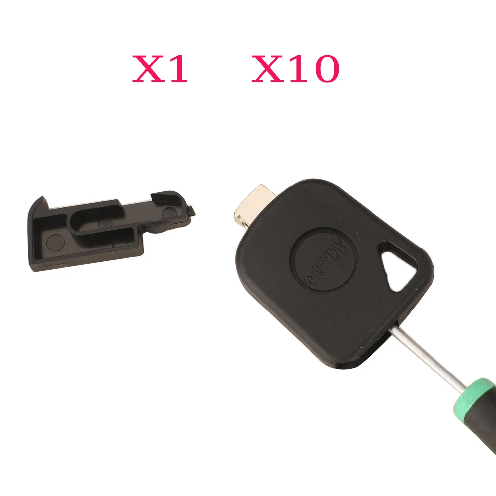 

Оригинальный универсальный корпус автомобильного ключа-транспондера KEYDIY jingyuqin X1 X10 для лезвия ключа KD VVDI # Версия 02 с держателем для чипов