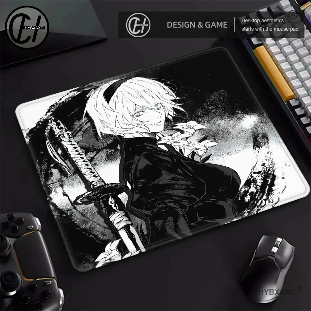 

Game NieRAutomata 2B Mouse Pad Small Mouse Pad Desk Pad Desktop Computer Keyboard Wireless Mouse Boy Girl Gift for Play games