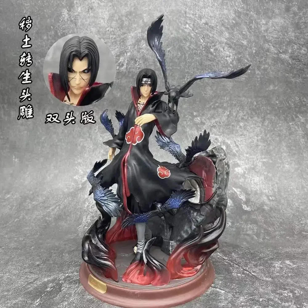 Shippuden Anime Figur Akatsuki GK Uchiha Itachi Tsukuyomi Manga Statue PVC Action Figure Sammeln Modell Spielzeug Puppe