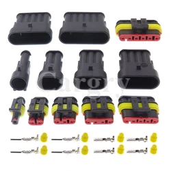 1 Set 1/2/3/4/5/6P Waterproof Car Electrical Plug AC Assembly 282079-2 282103-1 282104-1 282105-1 282106-1 282107-1 282108-1