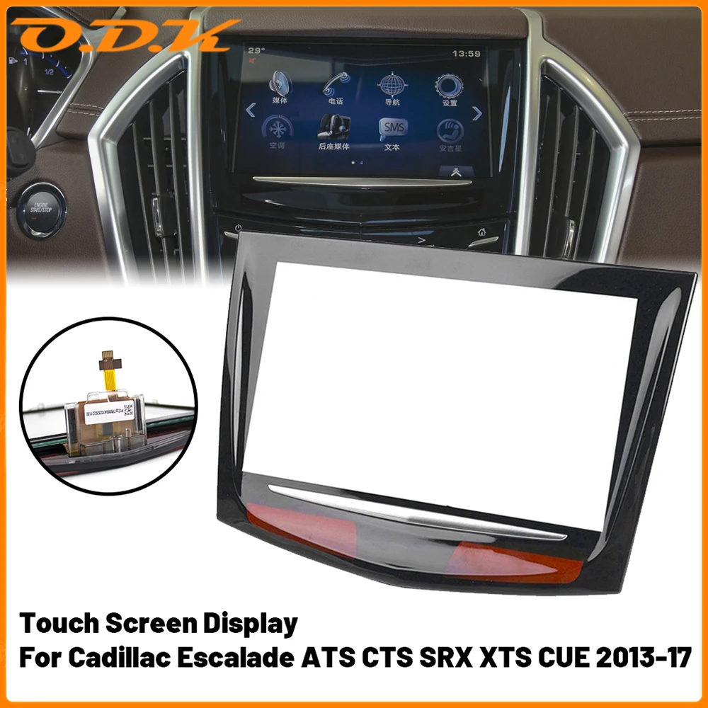 23106488 Touch Screen Display For Cadillac Escalade ATS CTS SRX XTS CUE 2013 2014 2015 2016 2017 Touch Screen Display