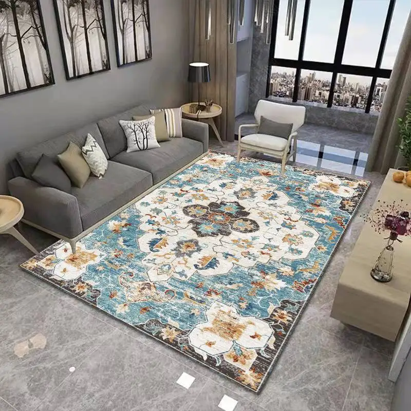 

Decorative Camere Carpet Waed Corridor Guesthouse Living Room Hotel Non-Slip Floor Mat Cusizable ape Cotton Surface