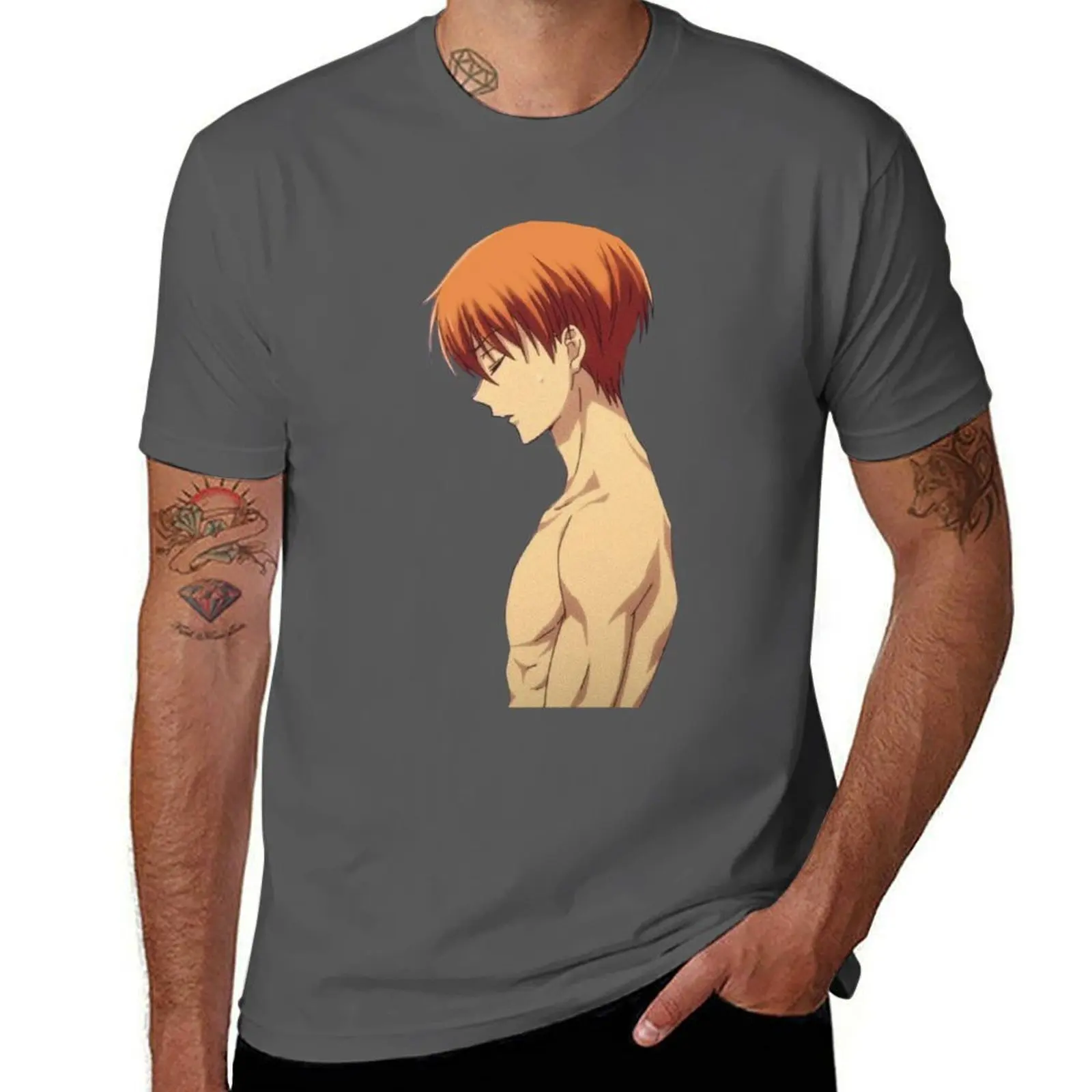 

Футболка Kyo Sohma, хлопковая футболка, мужская футболка, футболка