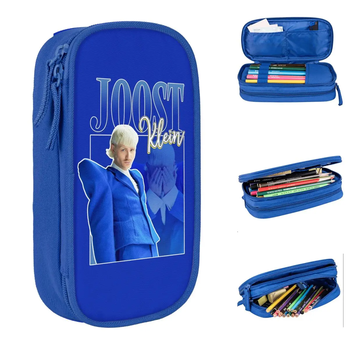 Joost Klein Song 2024 The Netherlands Europapa Pencil Case Pencilcases Pen Holder Kids Large Storage Bag Office Gift Stationery