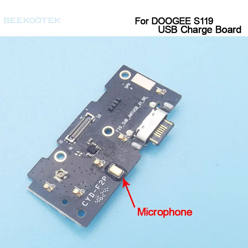 

Новая оригинальная USB-плата DOOGEE S119, базовая док-станция, порт зарядки, аксессуары для смартфона DOOGEE S119