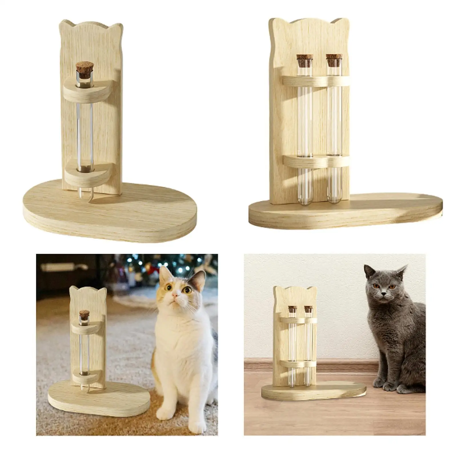 

Pet Keepsake Box Wooden Cat Whiskers Beard Storage for Puppy Rabbits Kitty