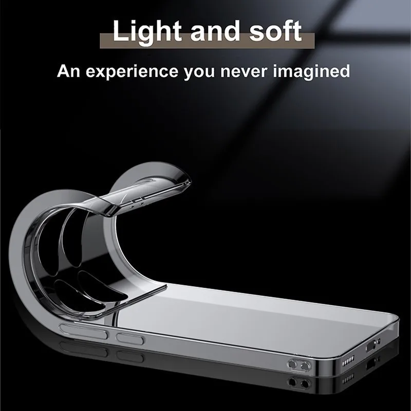 For Xiaomi Redmi Note 12s Case 2.0 mm Thick Lens Protective Clear Cover Redmi Note12s Soft Silicone Transparent Case