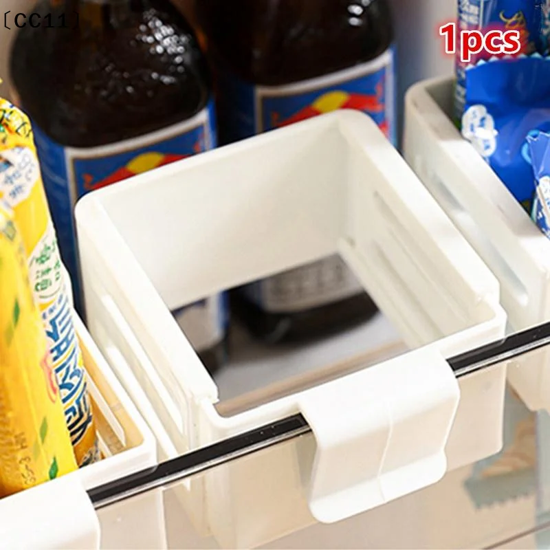 〔CC11〕Multifunctional Refrigerator Side Door Retractable Rtorage Box Partition Plate Sorting Storage Classification Grid Clip