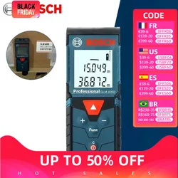 BOSCH GLM 4000 Laser Range Finer Digital Tape Measure 40m Distance Rangefinder Measure Ruler Measuring Instrument GLM4000